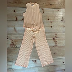 Ribbed Cotton Matching Set